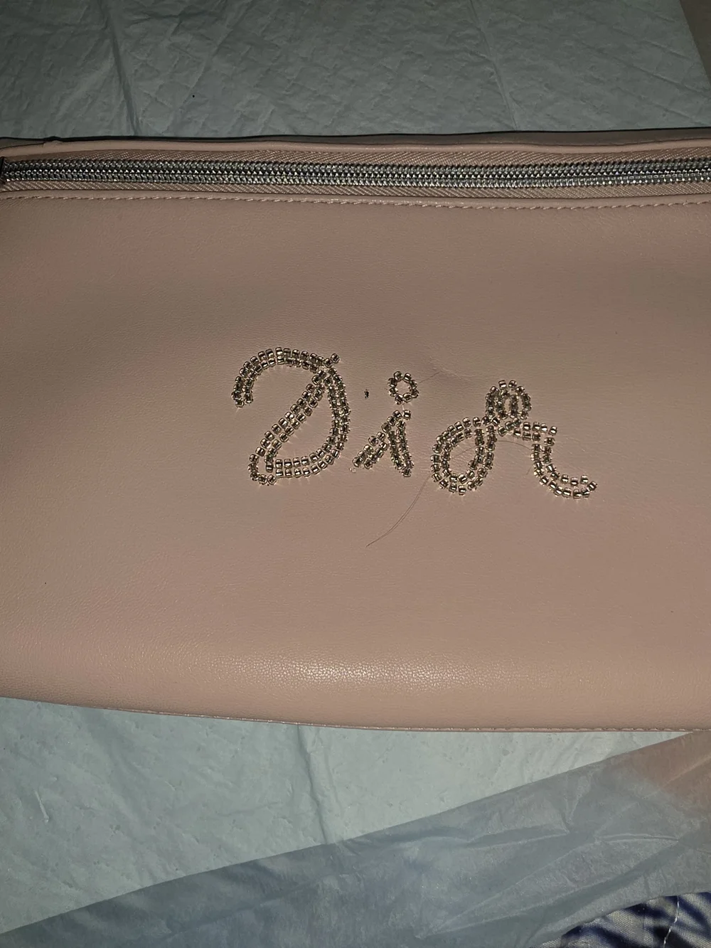 Dior Beauté Pink Clutch Cosmetic Pouch, GWP/VIP